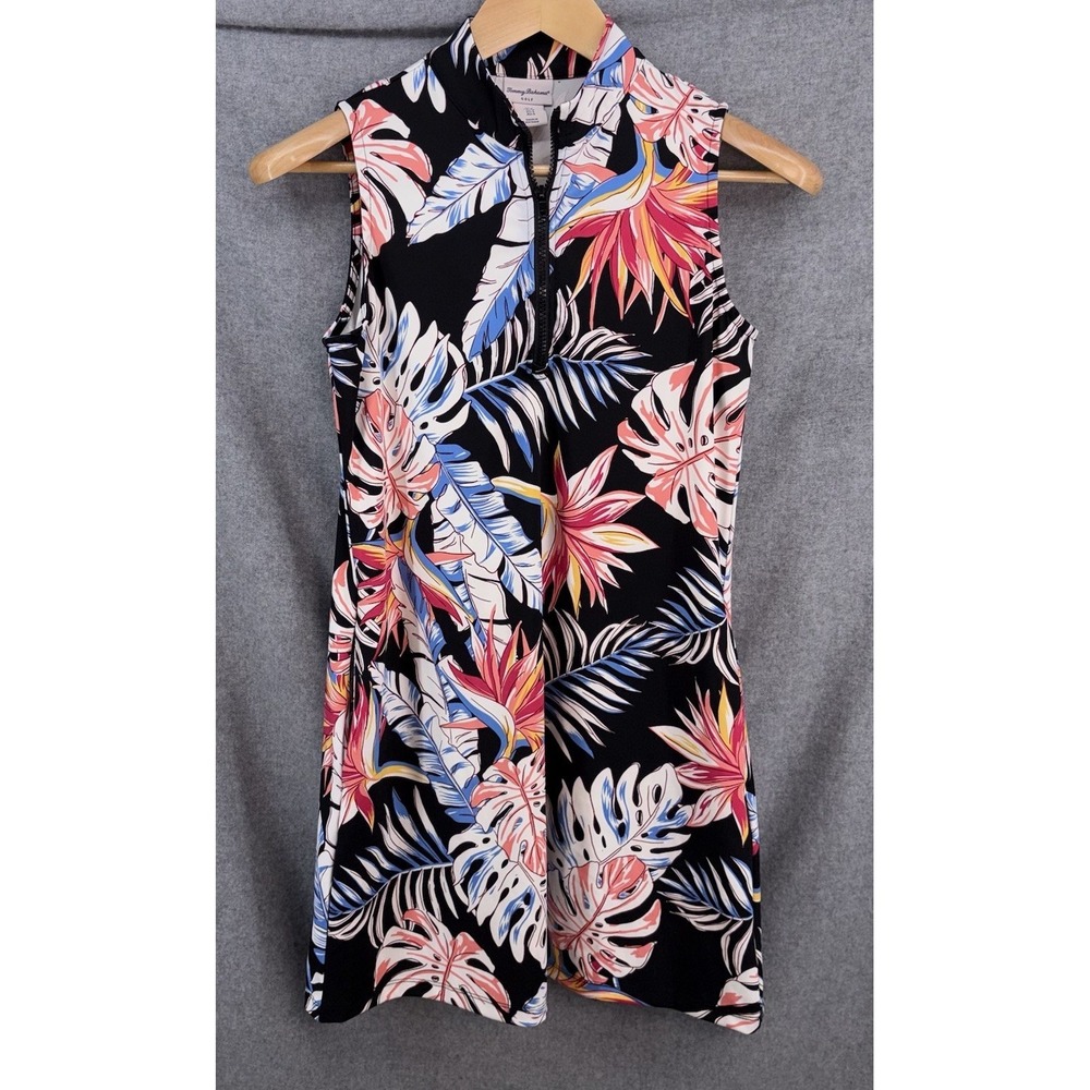 Tommy Bahama Golf Dress Womens Small Tropical Print Sleeveless Athletic